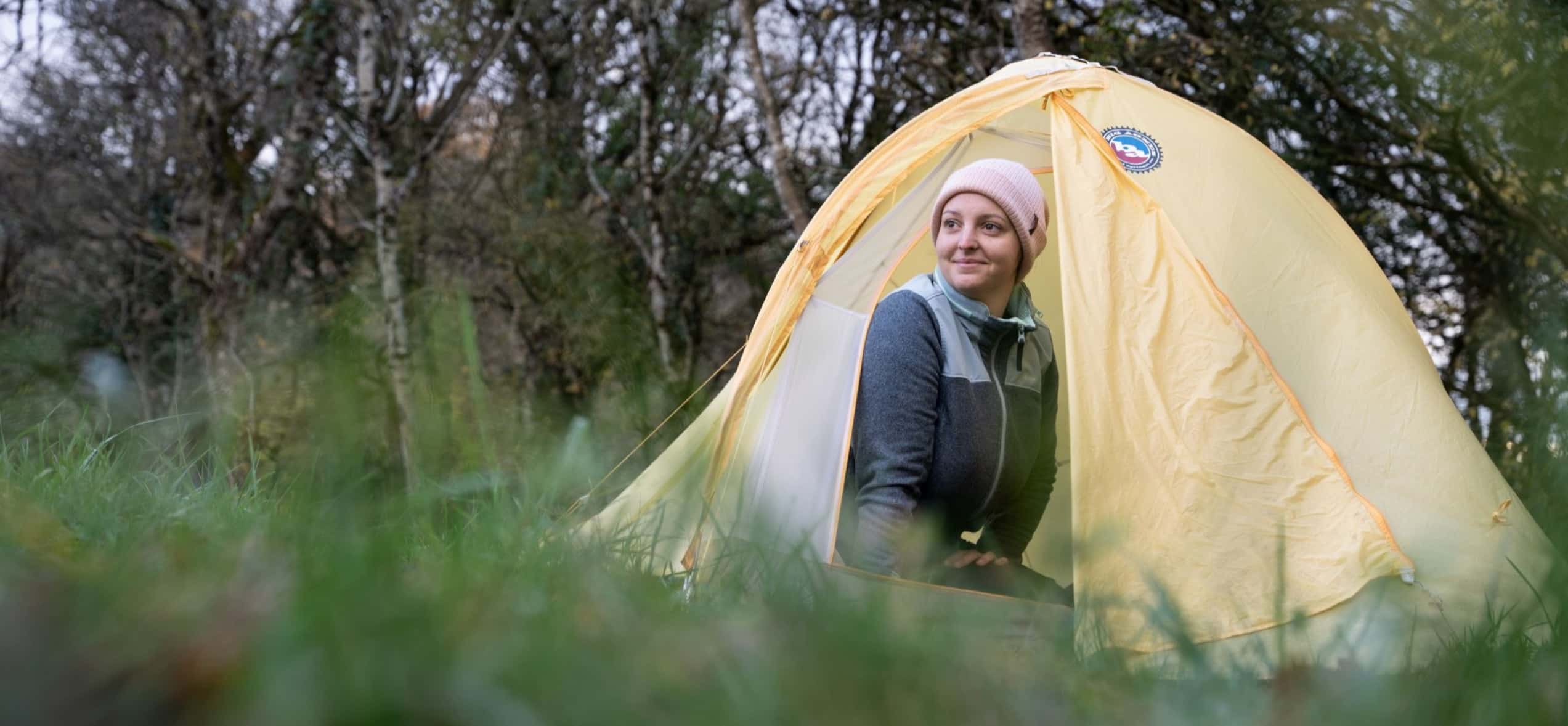 Massif central bivouac automne