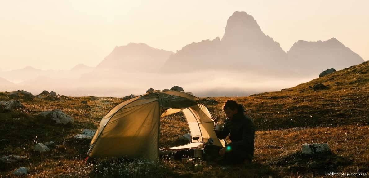 bivouac traversée des alpes