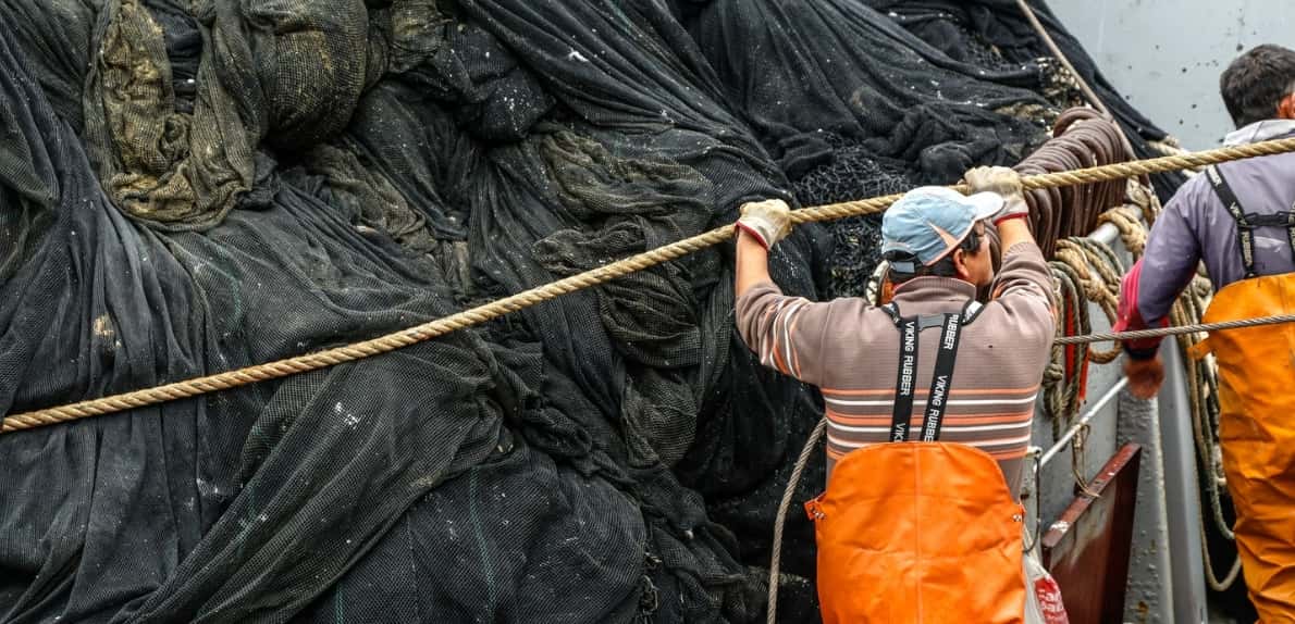 nylon netplus filet de pêche recyclé