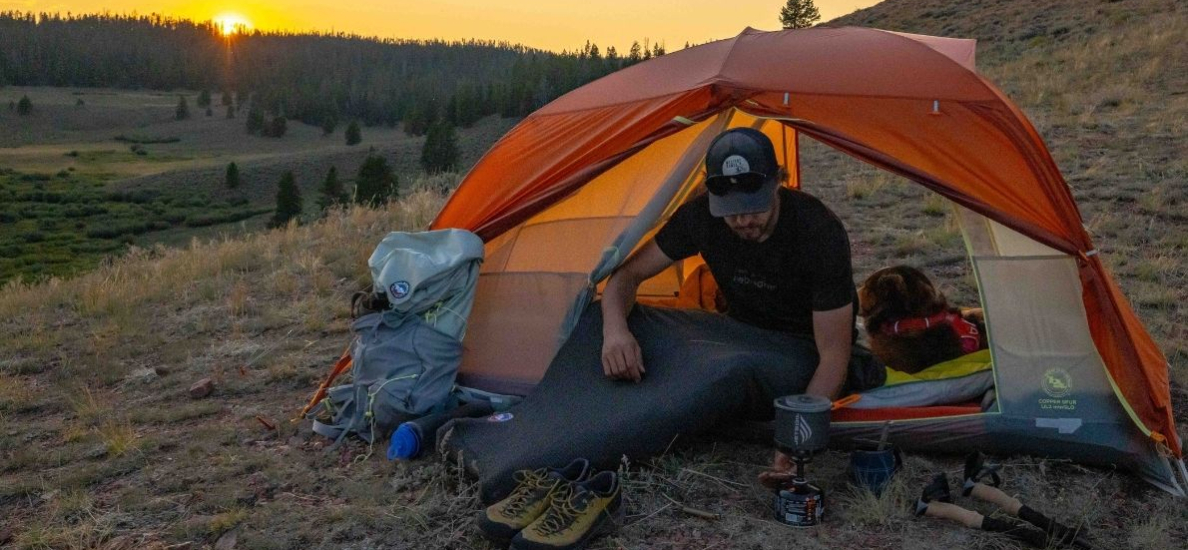 drap de sac en polartec alpha big agnes
