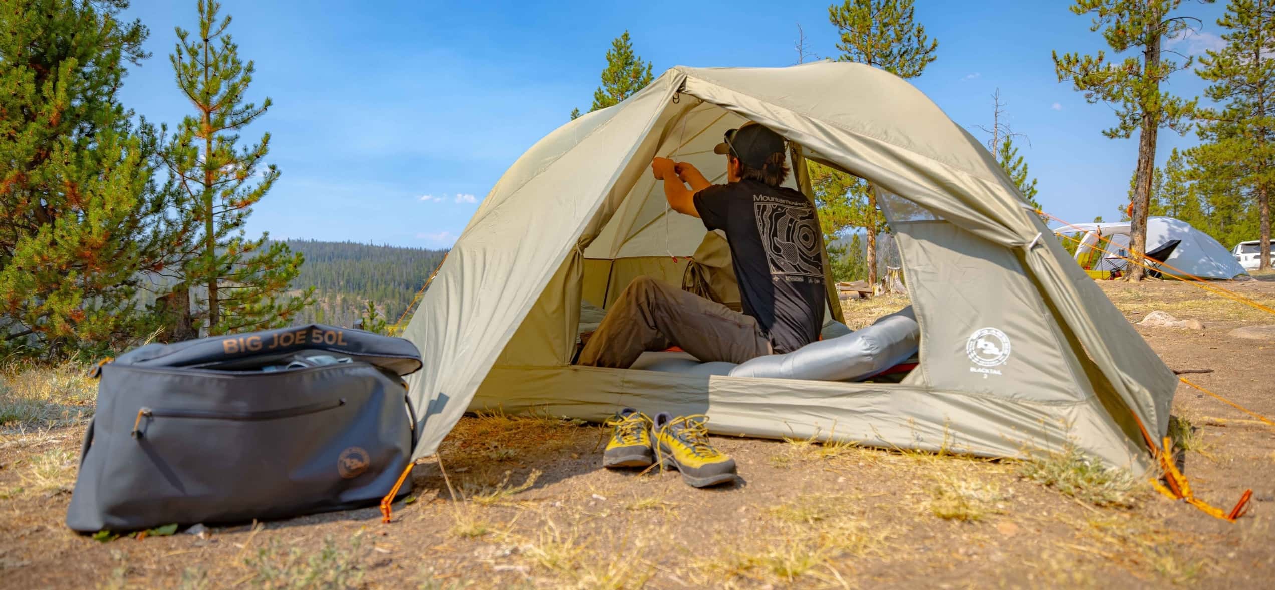 tente blacktail vetiver de big agnes