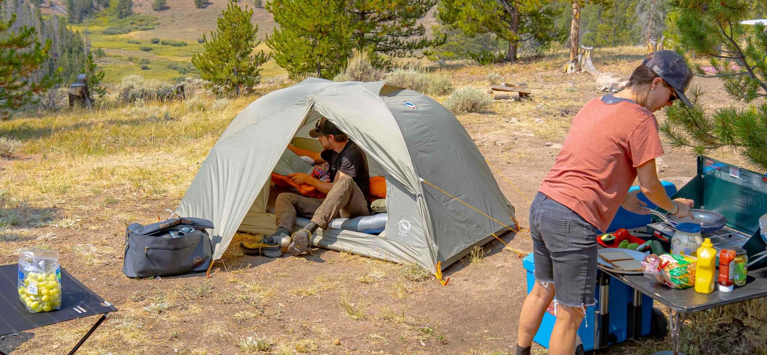 tente blacktail vetiver de big agnes