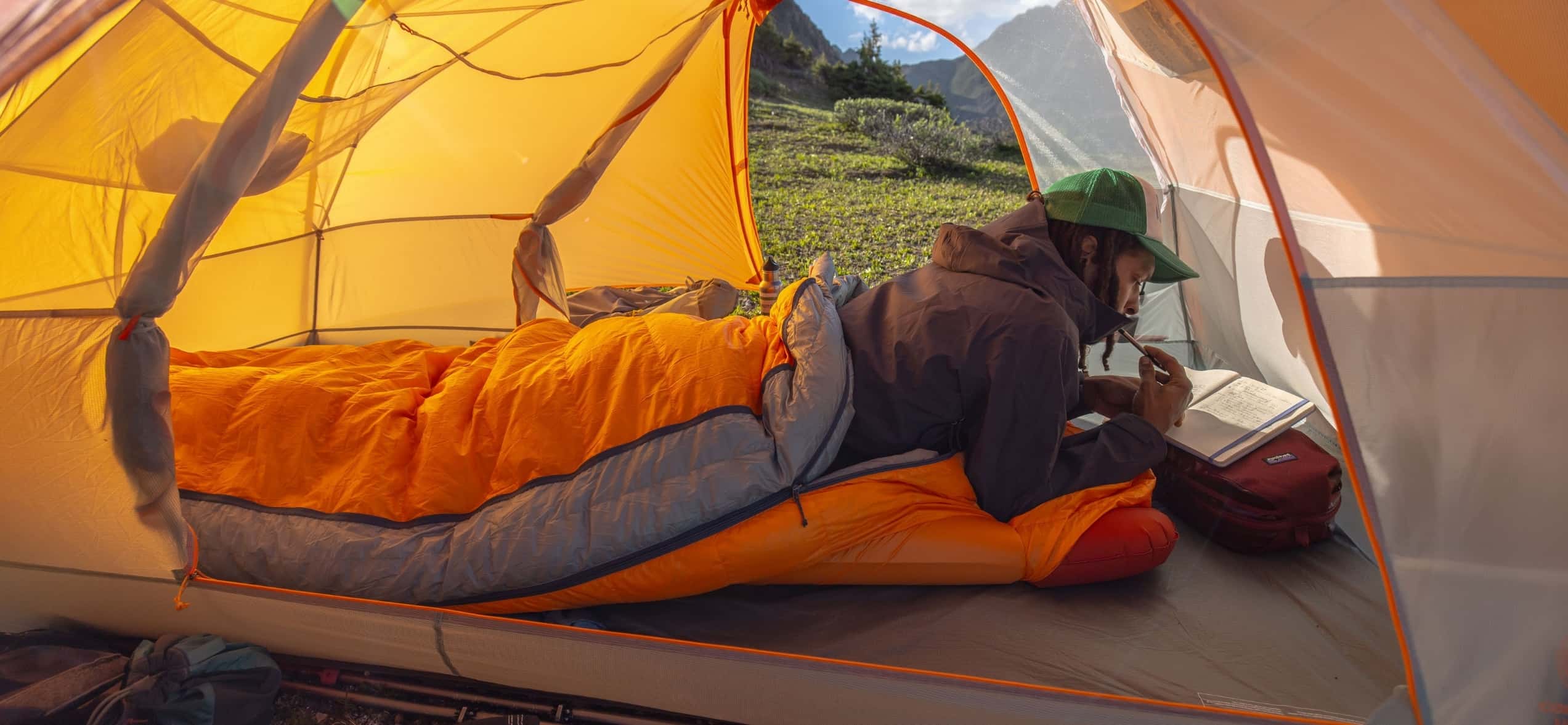 sac de couchage en duvet extensible big agnes torchlight