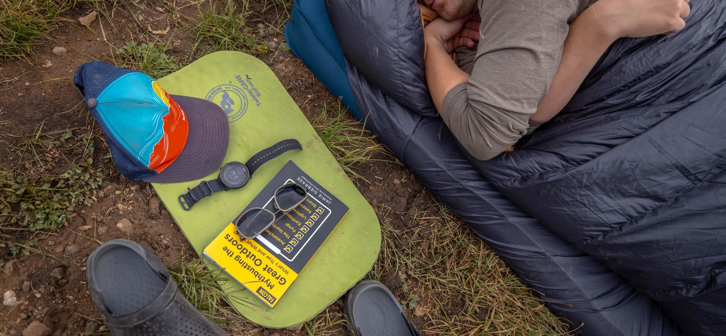 twister can bio foam hiking seat, siege de randonnee leger