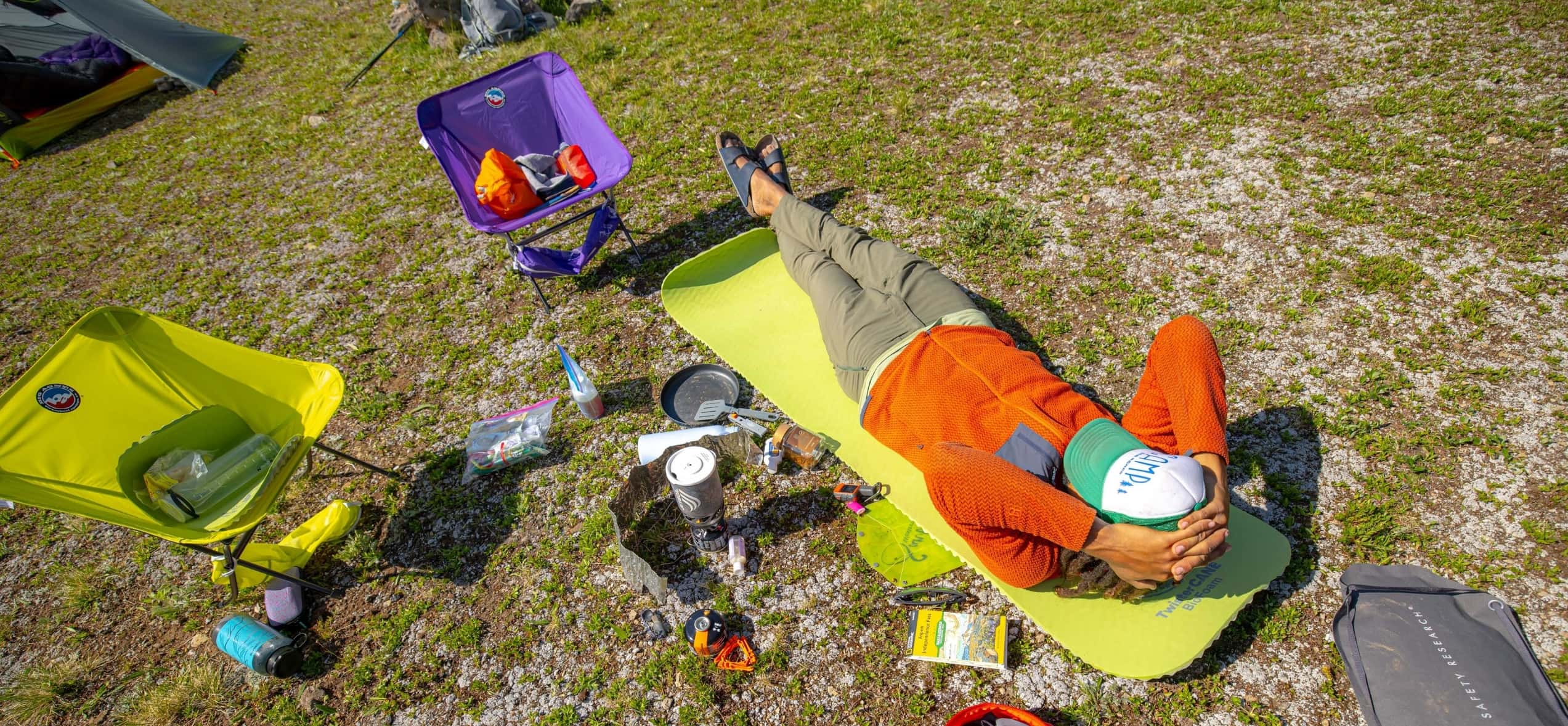 twistercane biofoam matelas de trekking en mousse