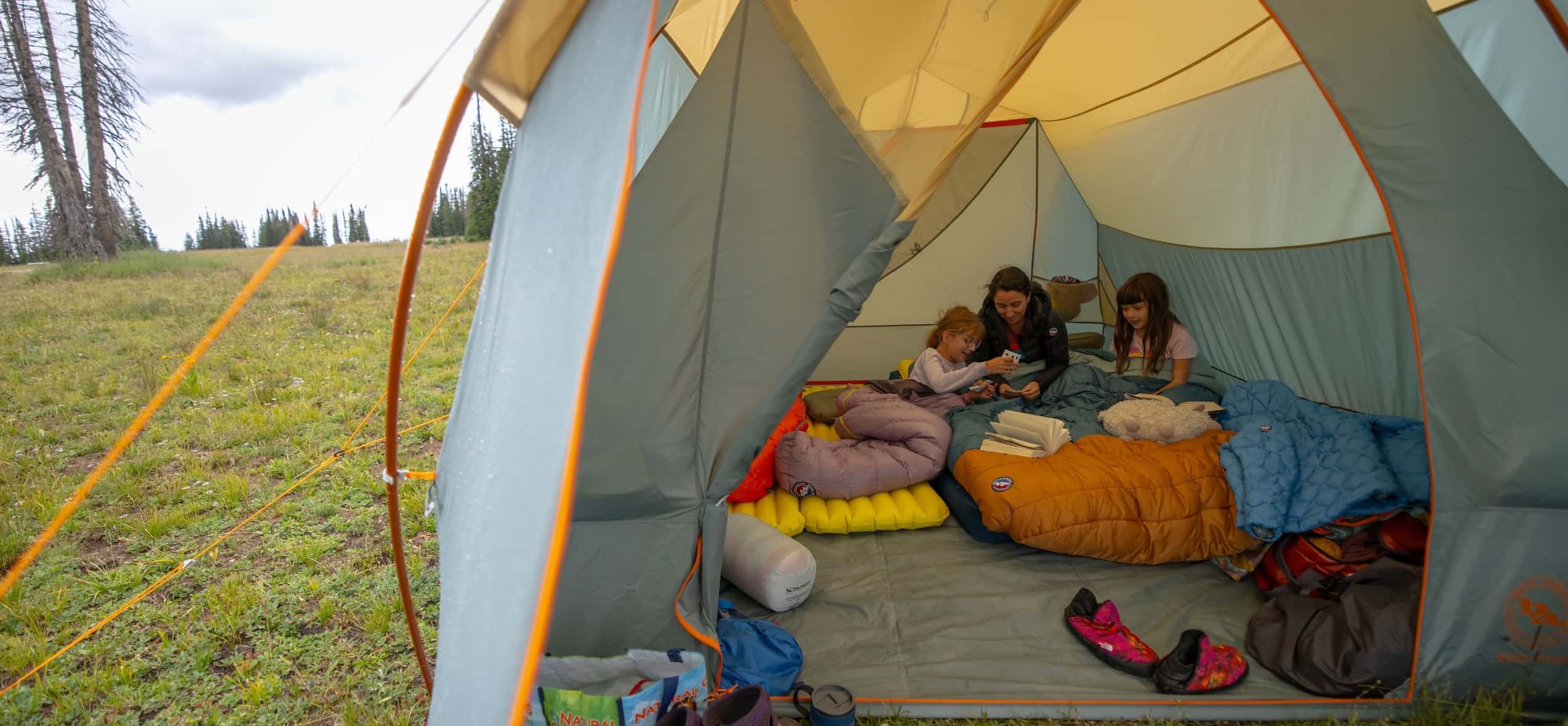 tente de camping 6 personnes big agnes bunk house 6