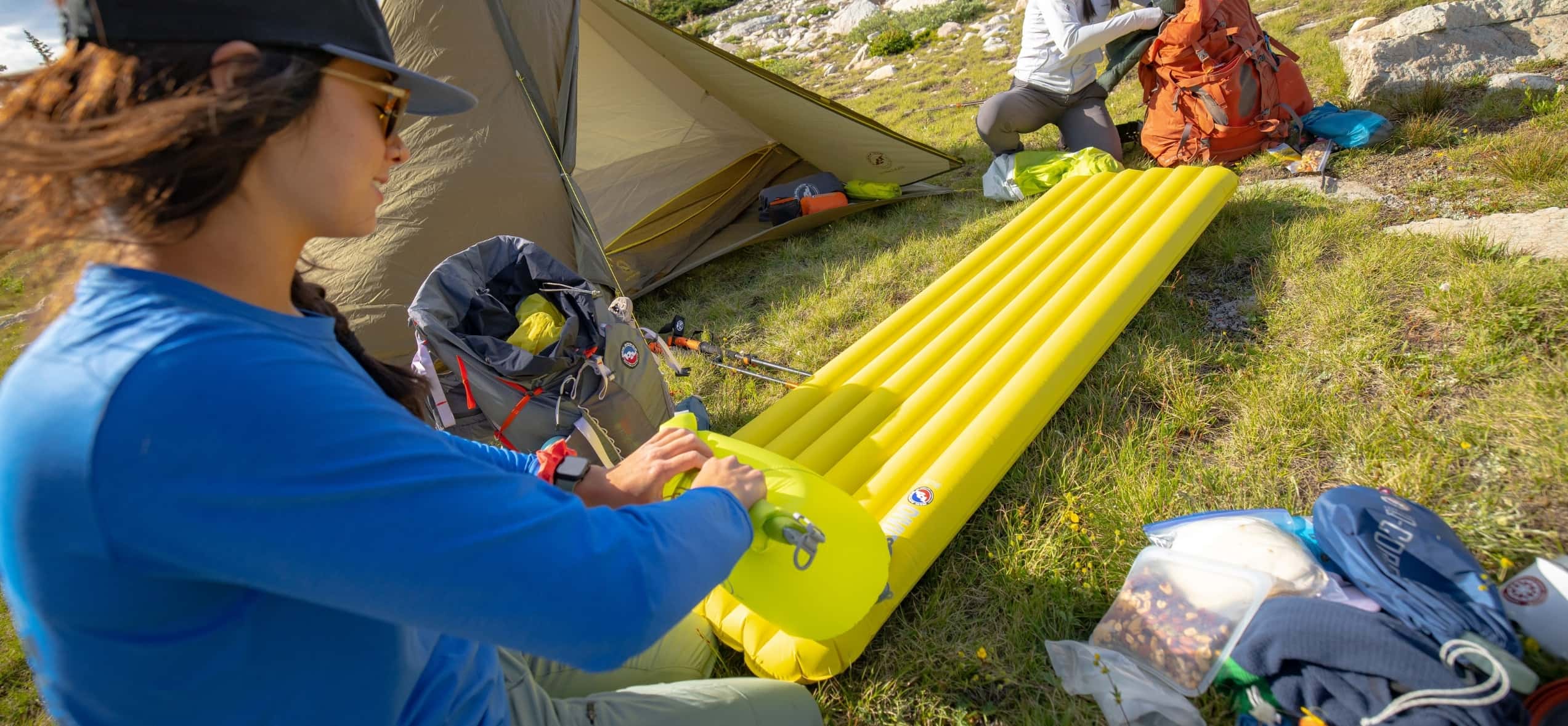 big agnes divide insulated matelas de trekking