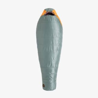 Sac de couchage synthétique Anthracite 20 Regular (Left) - Alpenglow