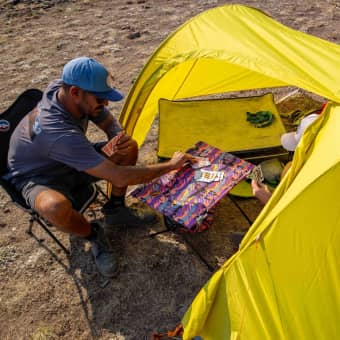 Woodchuck Camp Table - Alpenglow