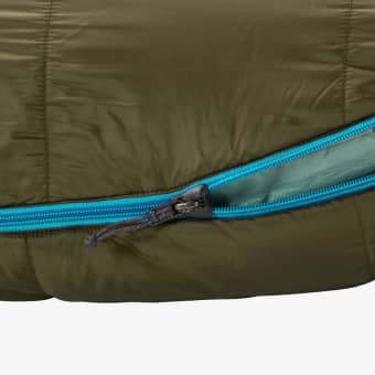 Sac de couchage synthétique Anthracite 30 Long (Left)
