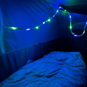 Lumière de bivouac MtnGLO Tent & Camp Lights - Blue Green