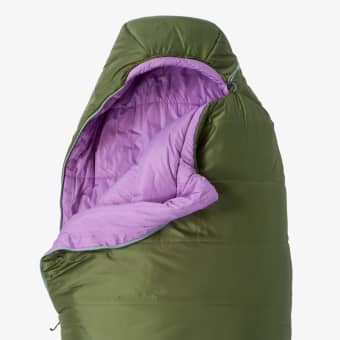 Sac de couchage synthétique Ws Anthracite 30 Long (Right)
