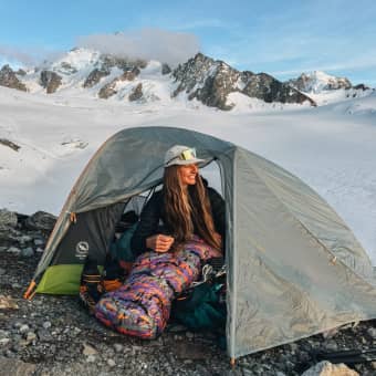 Sac de couchage synthétique Ws Anthracite 20 Long (Right) - Alpenglow