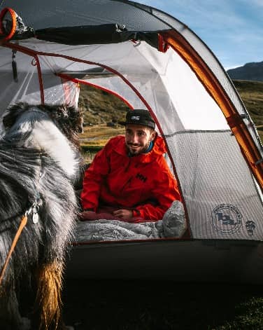 Florian Vani Bivouac avec Copper Spur HV UL3 mtnGLO