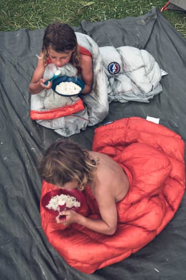 manger en bikepacking