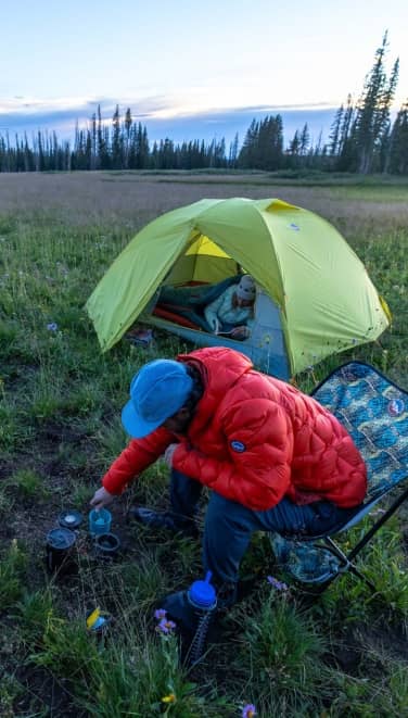 Bon emplacement bivouac