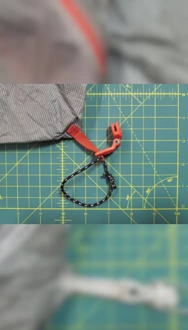 reparation boucle de tente big agnes