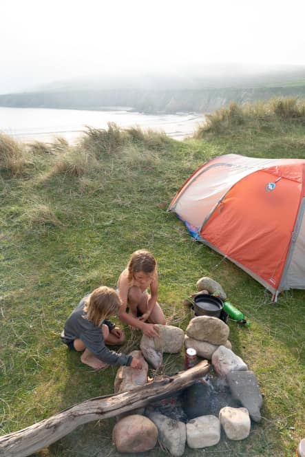 dormir en bivouac bikepacking