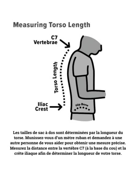 taille sac à dos big agnes