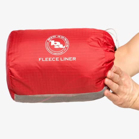 Sleeping Bag Liner - Fleece Gray