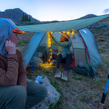 Guirlande de bivouac MtnGLO Tent Camp Lights White