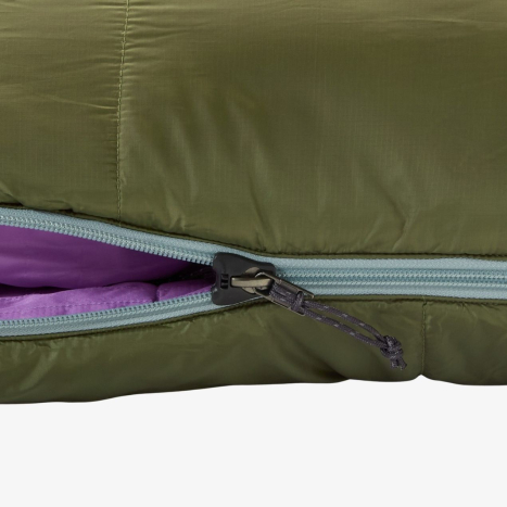 Sac de couchage synthétique Ws Anthracite 30 Long (Right)