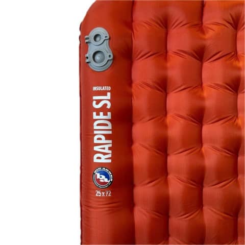matelas de randonnée ultraleger big agnes rapide sl insulated