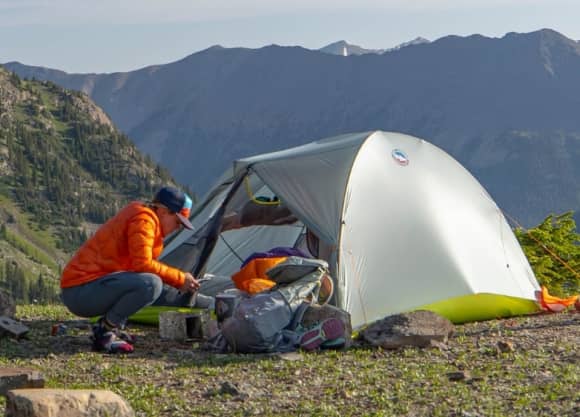 Tente ultra légère