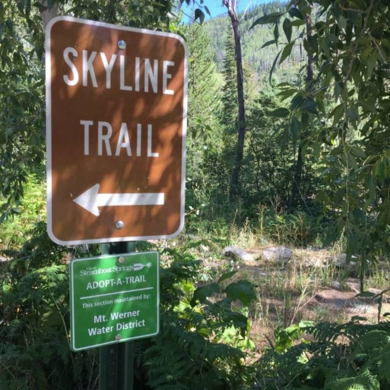 skyline trail au colorado