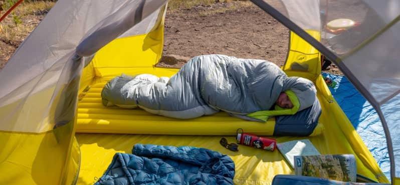 matelas de trek divide big agnes