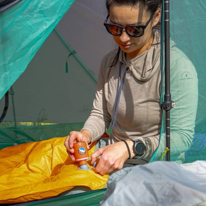 Mini pompe à air Big Agnes Pump & Light